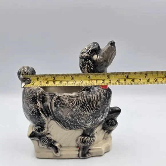 Vintage McCoy Snooty Poodle Planter 1950s
